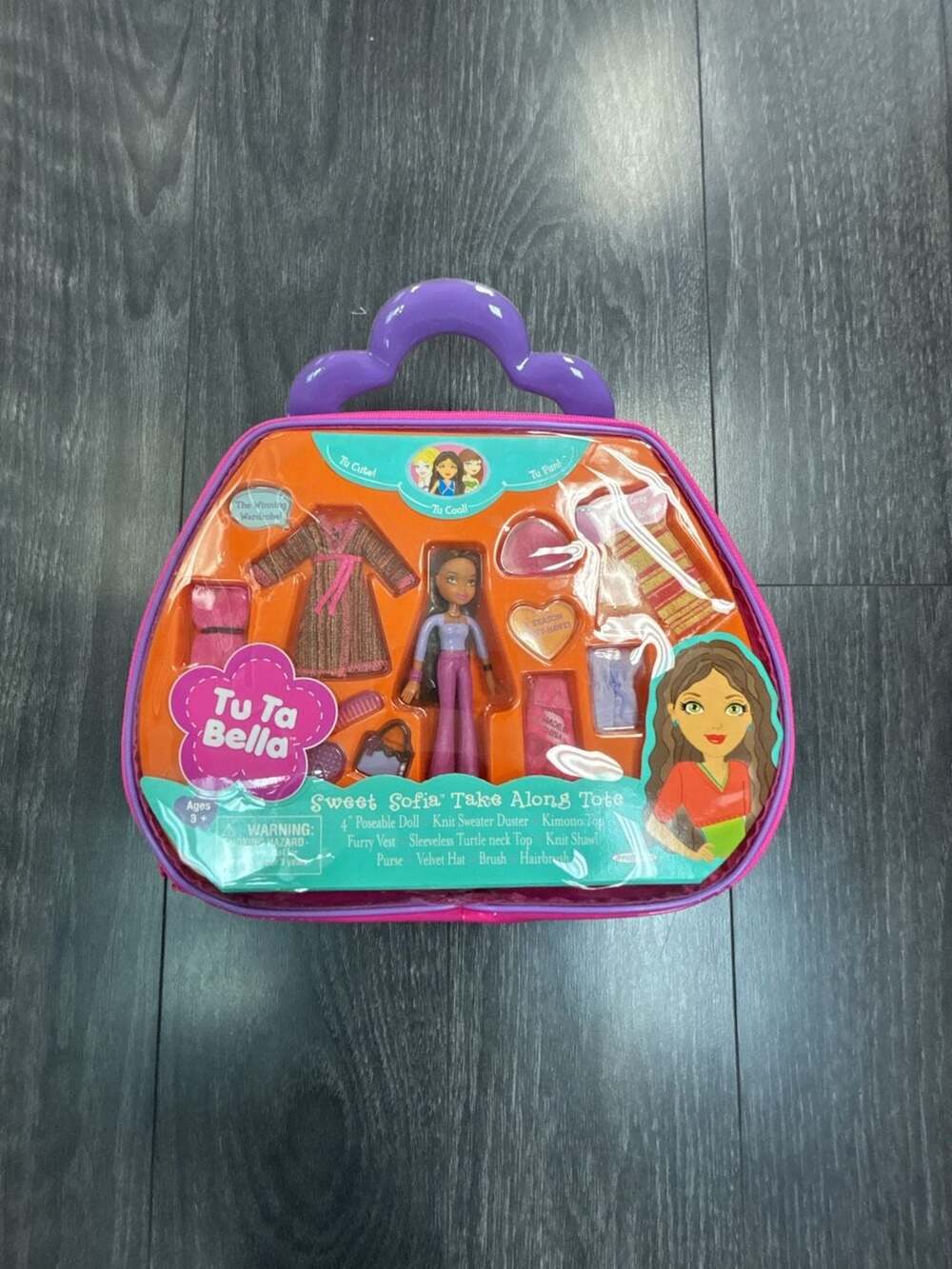 Tu Ta Bella Sweet Sofia Take Along Tote Fashion Doll Set